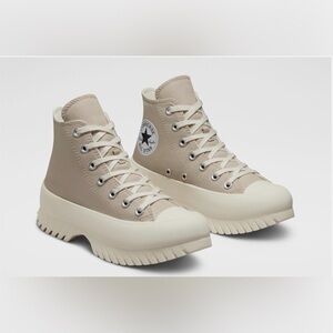 Converse Women's Platform Sneakers - Beige